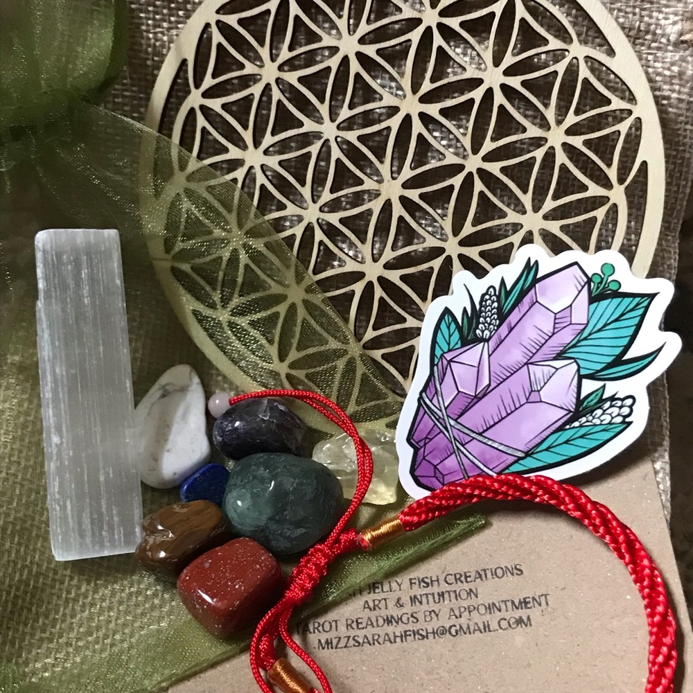 Chakra Balancing Crystal Grid Kit